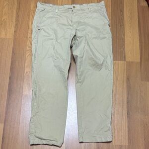 Men's Tan Charleston Threads Pants Size: 40X32